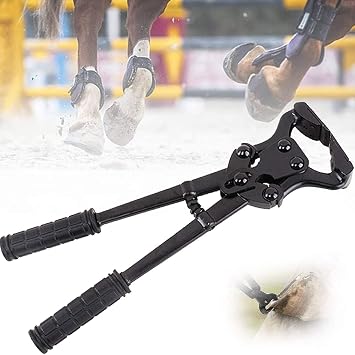 Horseshoe Trimmer Tool, Farrier Tool,Trimming Shears Nail Clippers Hoof Trimmers,Horses Hoof Trimming Tools Horse Equine Metal Shears Farriers Hoof Nipper Cutter