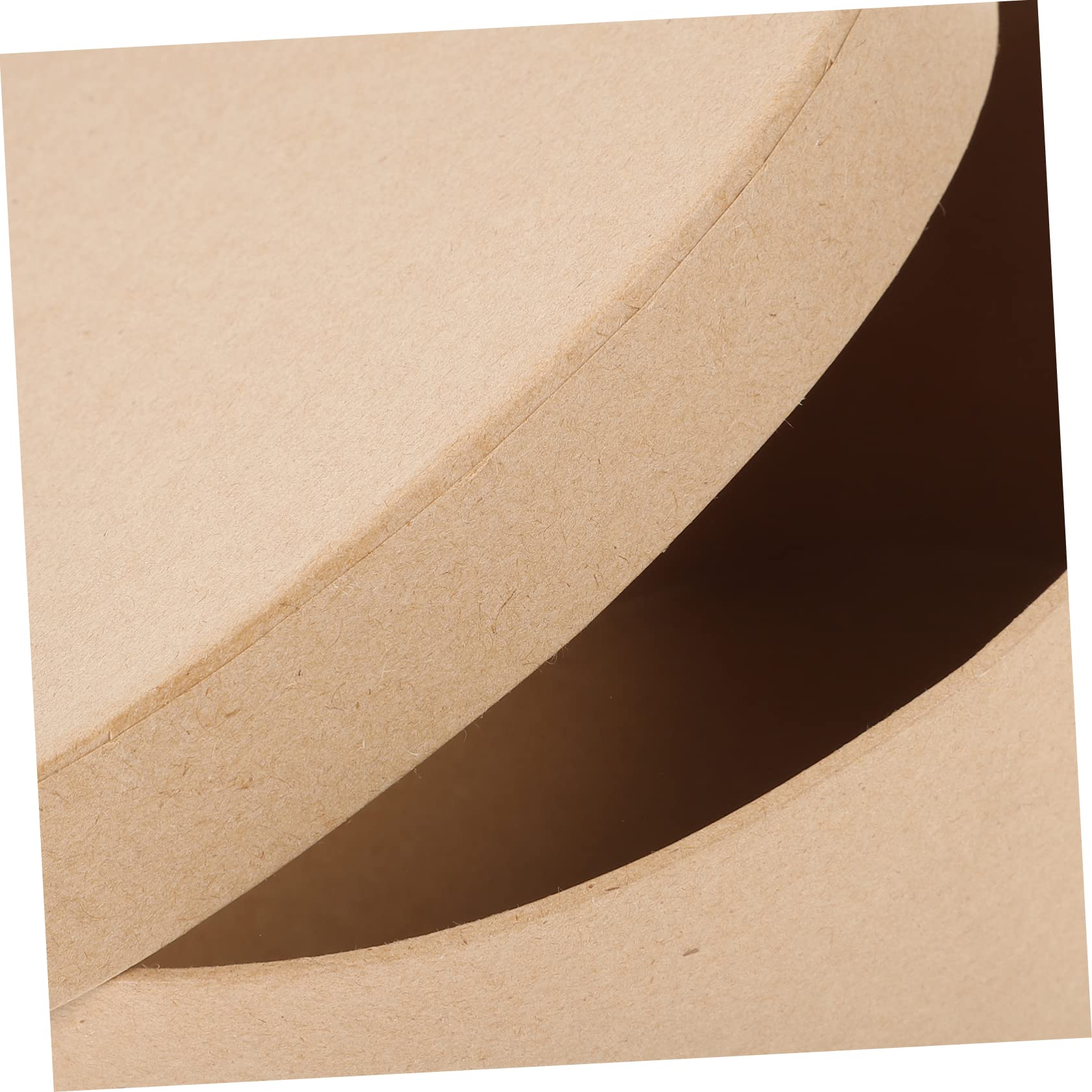 ULTECHNOVO 4pezzi Scatola Per Biscotti Multiuso Carta Kraft Confezione Da Perfetta Per Dolci e Regali Per Feste e Compleanni