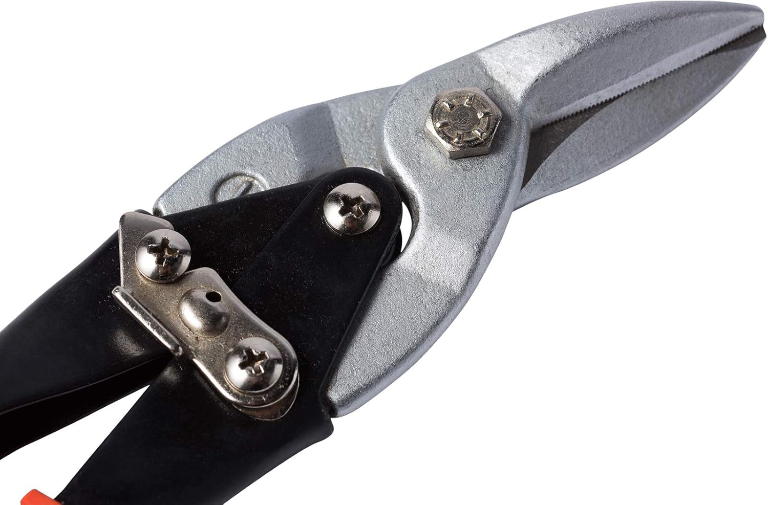 MAXPOWER 3pc 10" Aviation Tin Snips Set for Cutting Metal Sheet with Ergonomic Non-slip Handle Straight Left and Right Cut Snippers