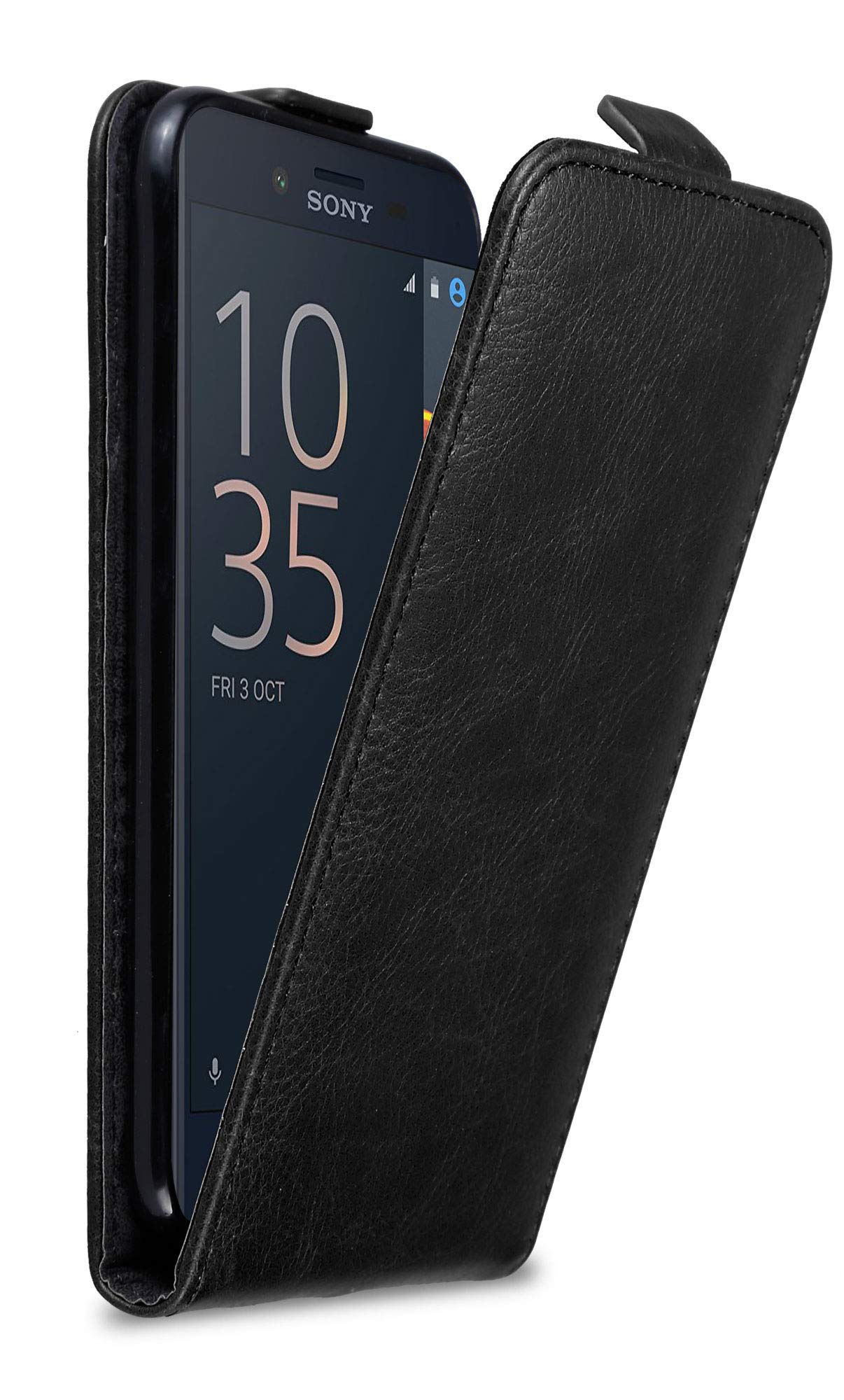 Cadorabo Lederhülle Für Sony Xperia X – Klapphülle Mit Standfunktion & Kartenfach