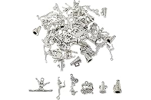 Honbay Cheerleader Charms: Enchanting Allure for Bracelets