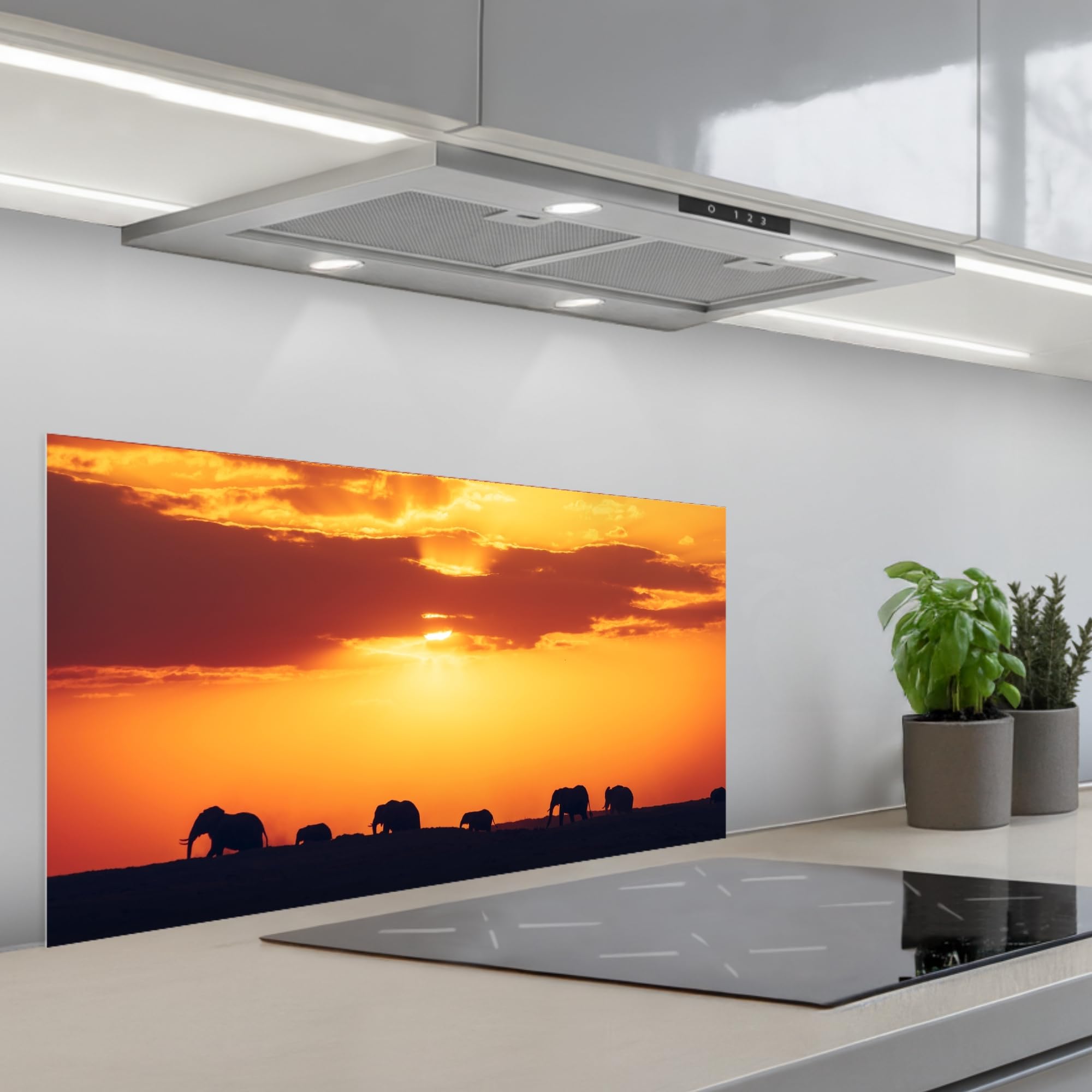 KitchenYeah© Splashback for Kitchen self-Adhesive Back Splashes Kitchens