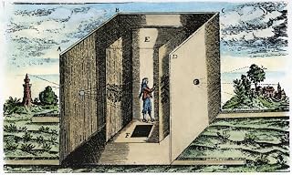 Camera Obscura 1646 Nthe Large Camera Obscura Constructed In Rome By Athanasius Kircher In 1646 Shown With The Top And Front Cut Away Line Engraving 17Th Century Poster Print by (18 x 24)