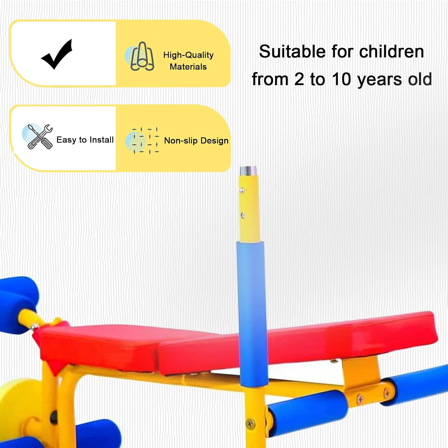 Kids Fitness Exercise Equipment, Adjustable Barbell Toy Set for Kids Fitness, Children's Play Fitness Exercise Equipment, Kids Workout Equipment for 3-12 Year Old