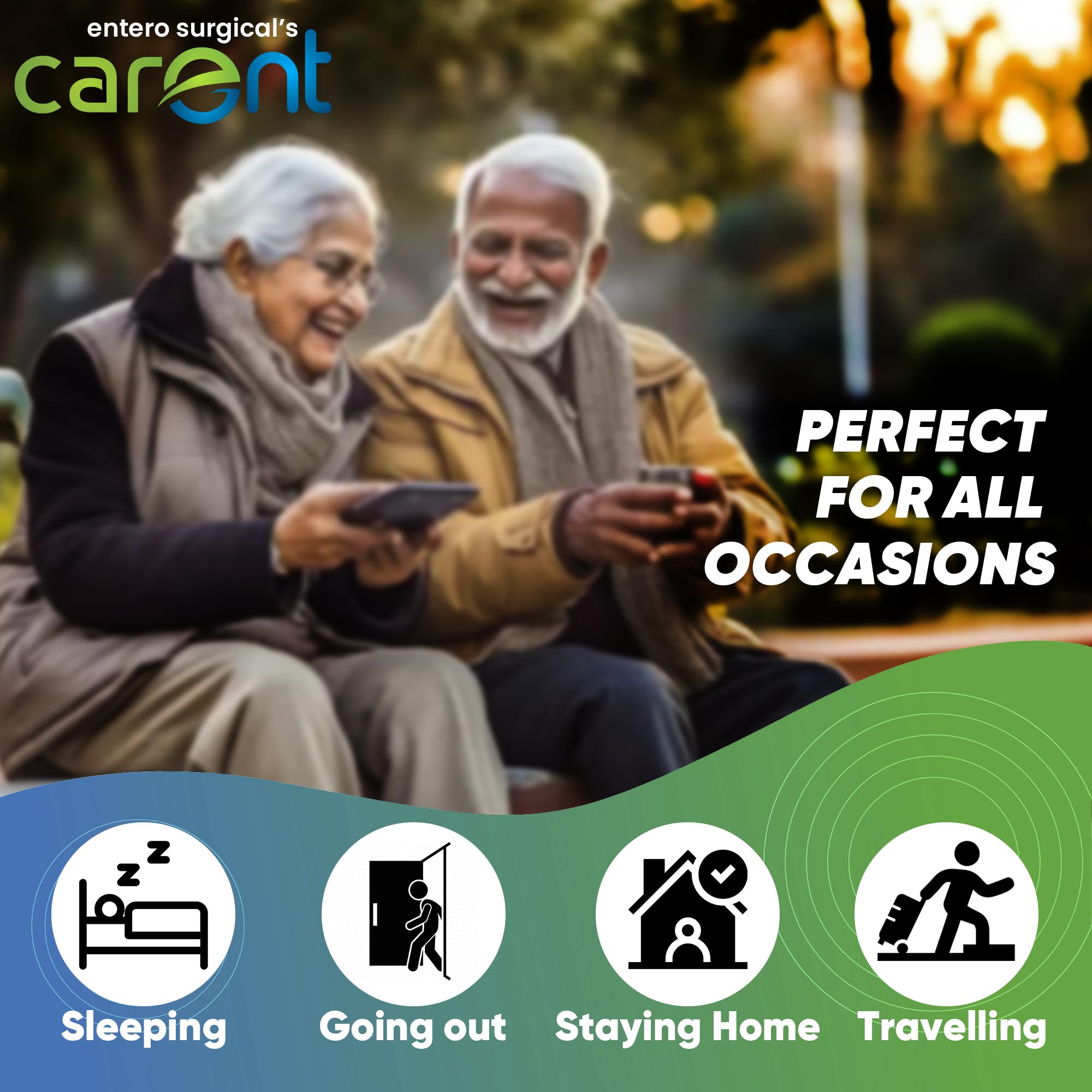 Carent Premium Adult Diaper Pants | Anti Bacterial & Rash Free Unisex Diaper with Wetness Indicator & Odour Control | 12 hr. Leakage-Protection Adult Diaper Large Size, 10 Pcs Each, Pack of 1 4
