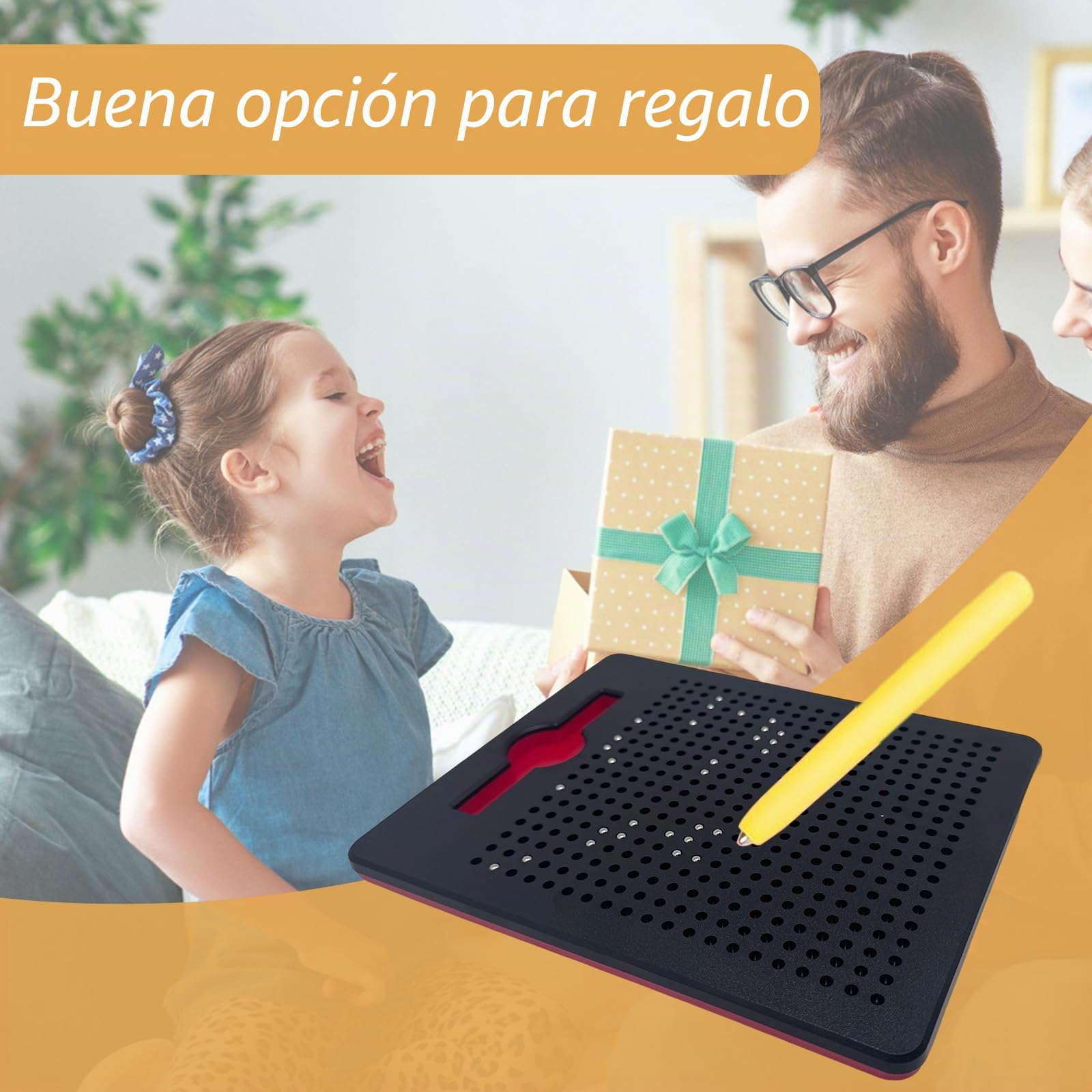Bolas magnéticas para pintar tableta imán pluma bloc de dibujo magnético tablero de dibujo de juguete para niños Bolas magnéticas para pintar tableta imán pluma bloc de dibujo magnético tablero de dibujo de juguete para niños