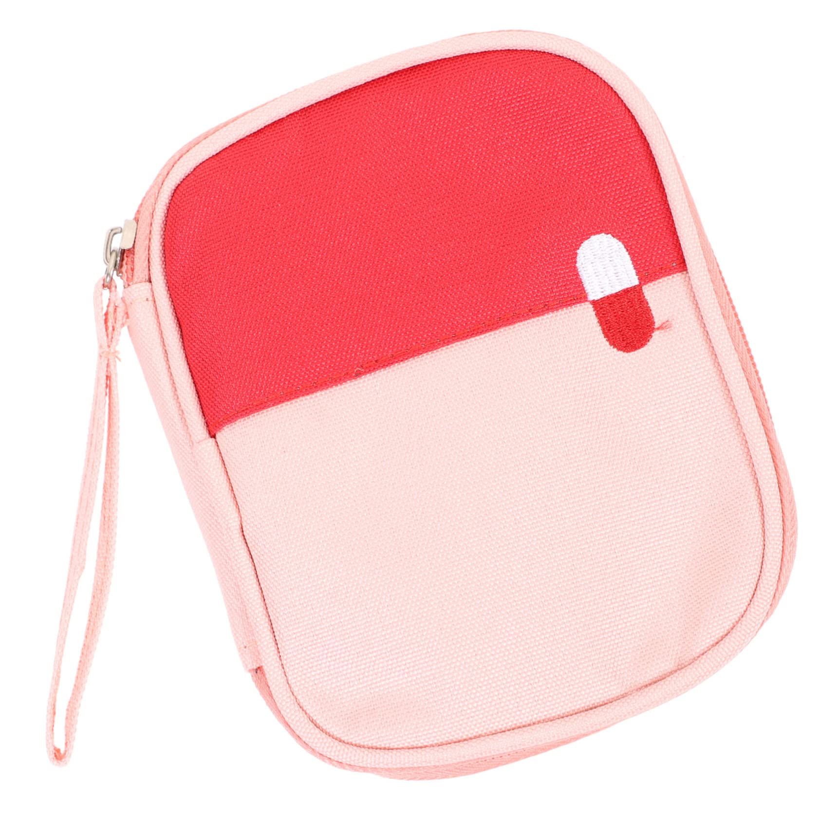 BCOATH Portable First Aid Bag Compact Medical Storage Organizer for Camping Hiking and Travel Durable Design for Emergencies