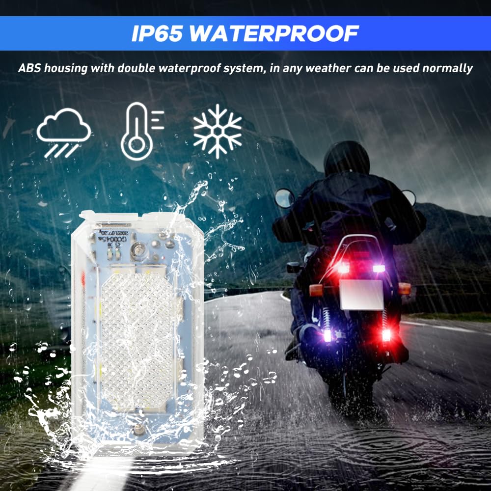 Lumières Stroboscopiques pour Drone, 8 Couleurs, étanches, Anti-Collision, avec télécommande, Stroboscope pour Drone, Chargement USB, pour Drone, Camion, Moto, vélo