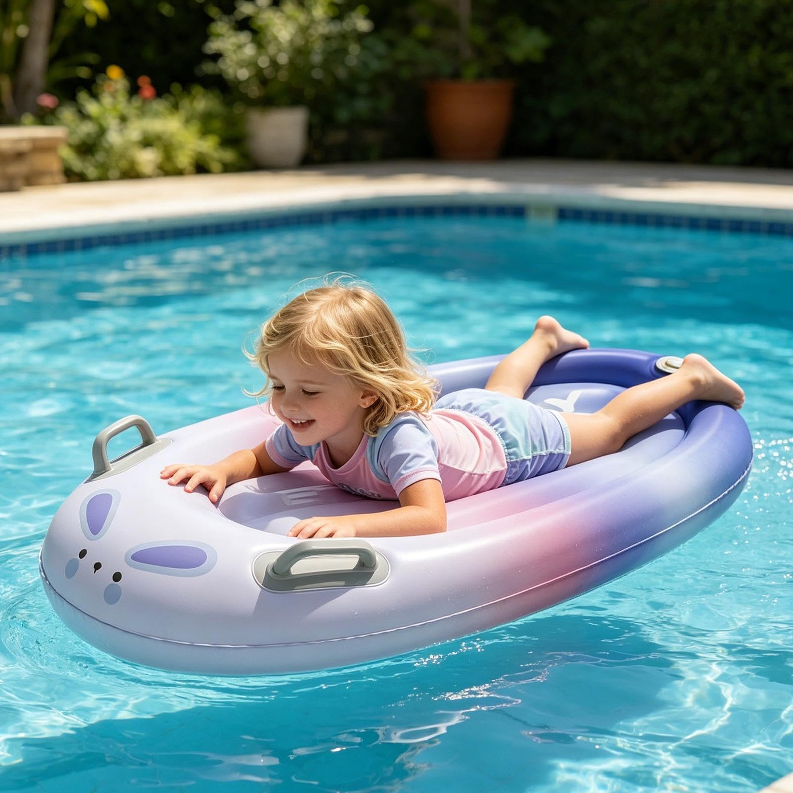Bodyboard Hinchable Infantil Hinchable Tipo balsa con diseño de Dibujos