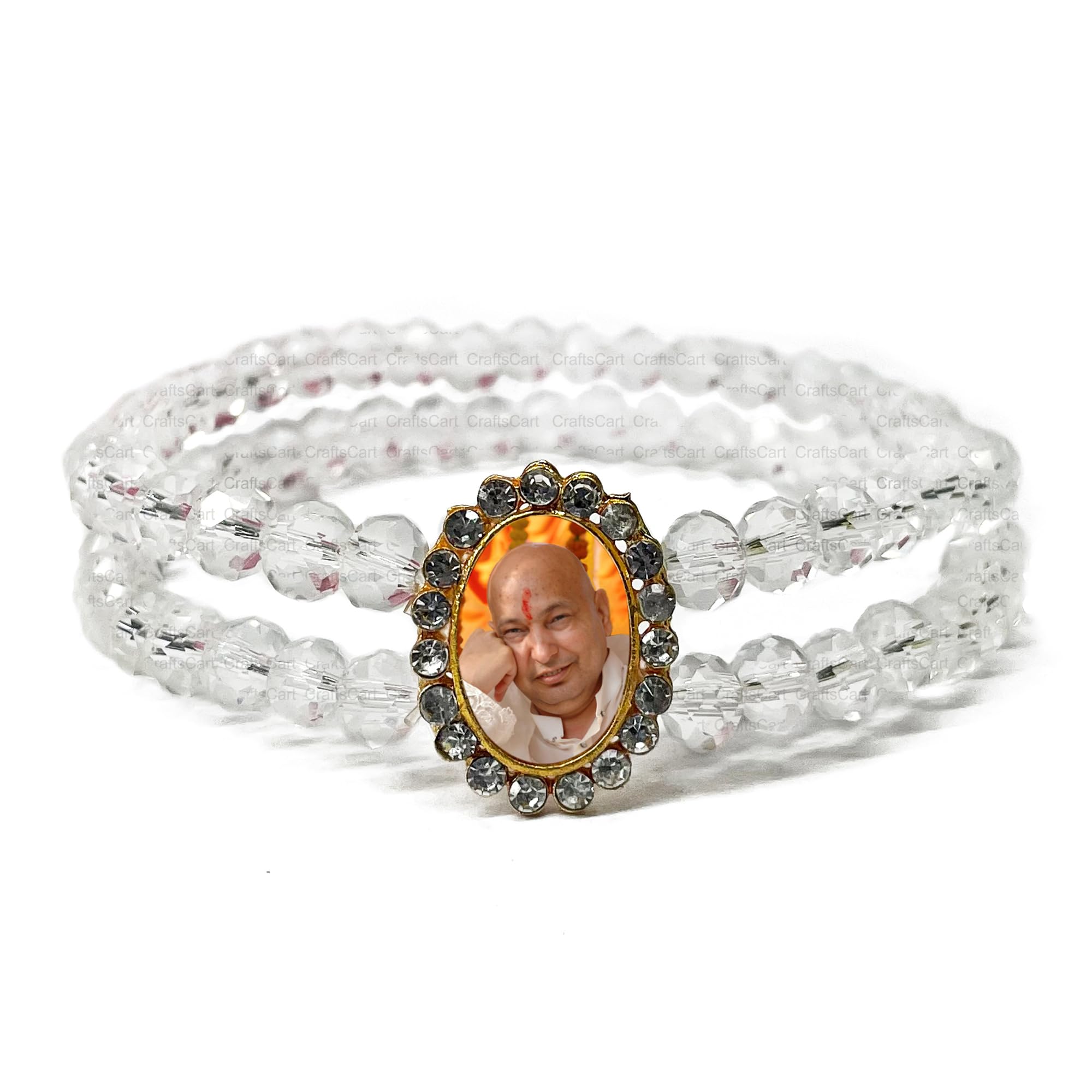 CraftsCart SkyBlue Guruji Swaroop Bracelet | Guru Ji Bracelets | Handmade Stylish Guruji Bracelet for Men/Women/Ladies (B0BR5881Z4) Amazon Price History, Amazon Price Tracker