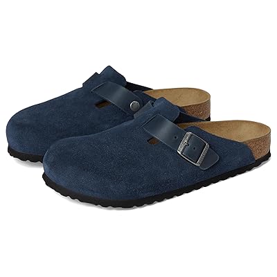 Birkenstock Boston Suede/Oiled Leather Men