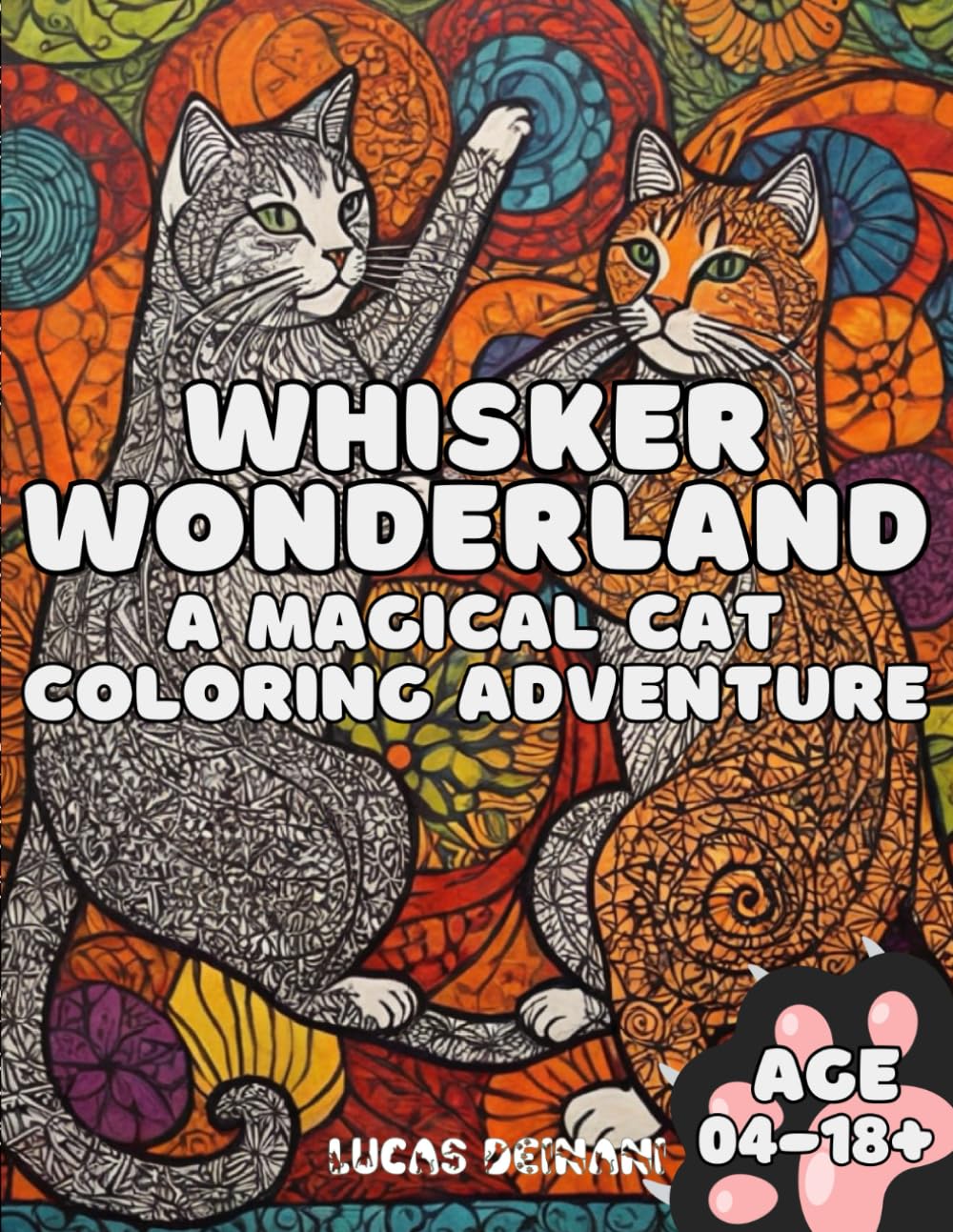 Whisker Wonderland: A Magical Cat Coloring Adventure