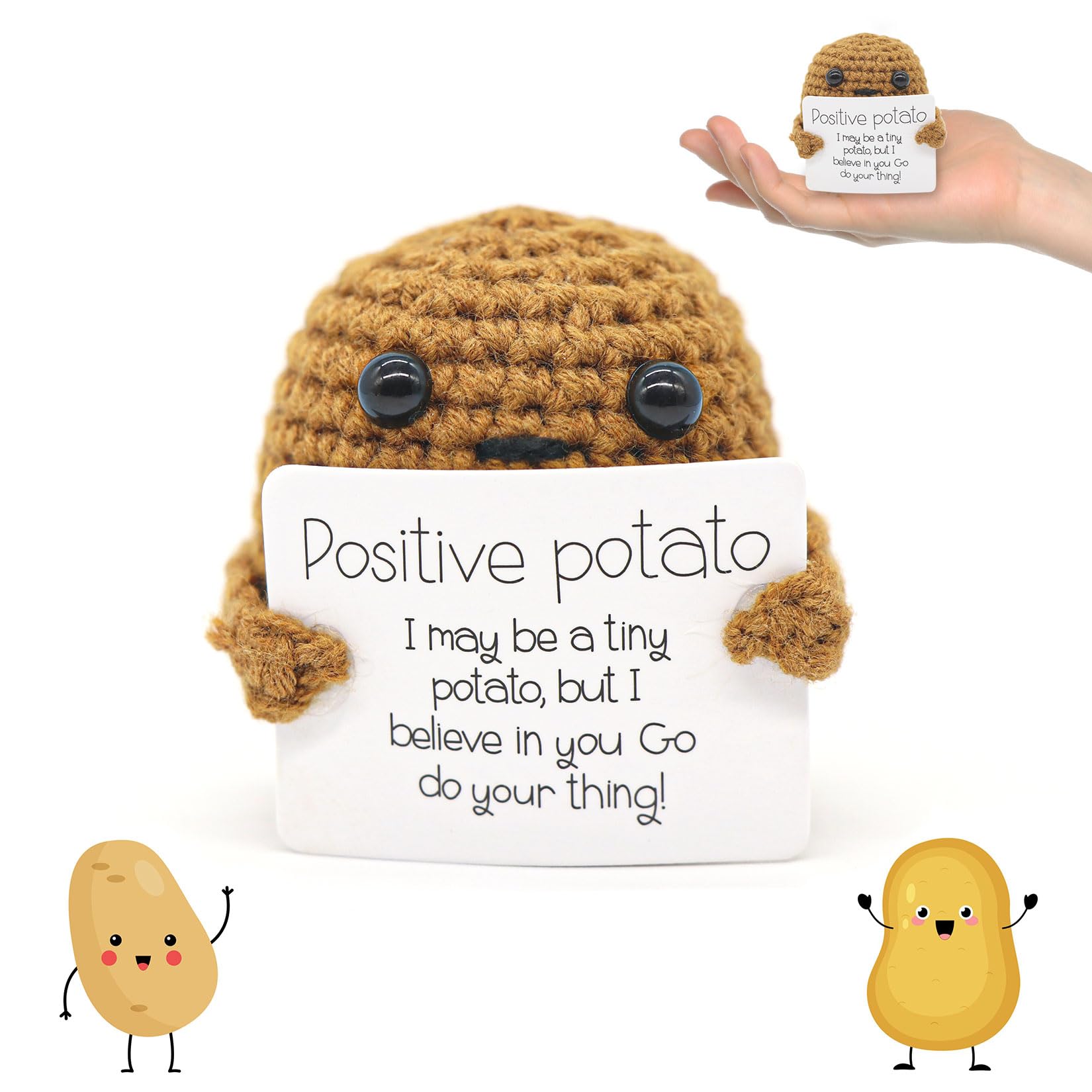 TOYMIS 2er Set Positive Tennisbälle - Motivierende Plüschbälle Mit Inspirationskarten Für Sportfans