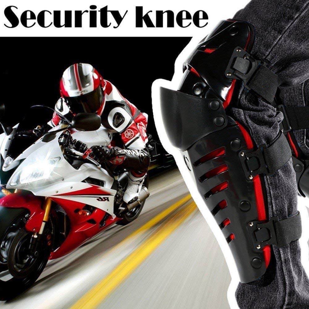 Genouillère Moto Cross Protection Genoux Tibia Adulte 1 Paire