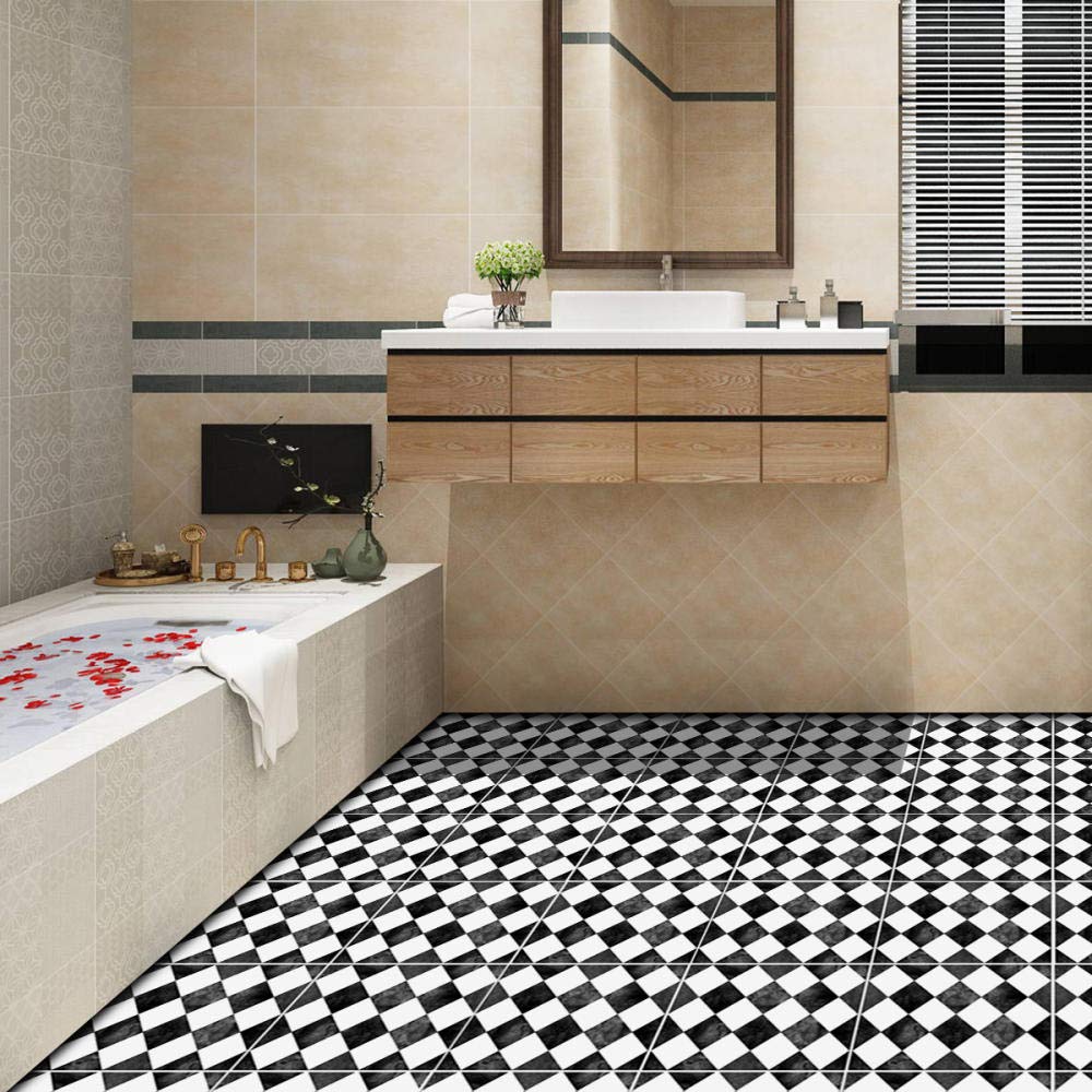 Piastrelle adesive bagno mosaico menta 15x15 cm