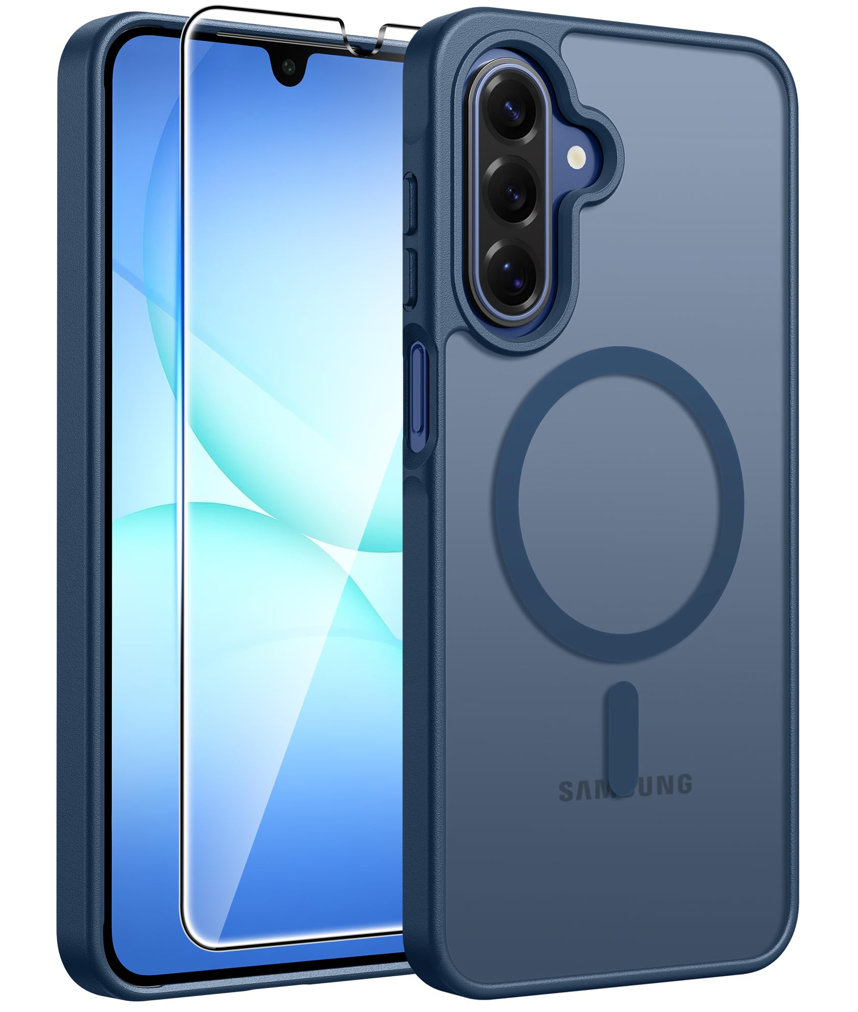 FNTCASE for Galaxy A17/A16 5G Phone Case, Fit for Magsafe, Screen Protector