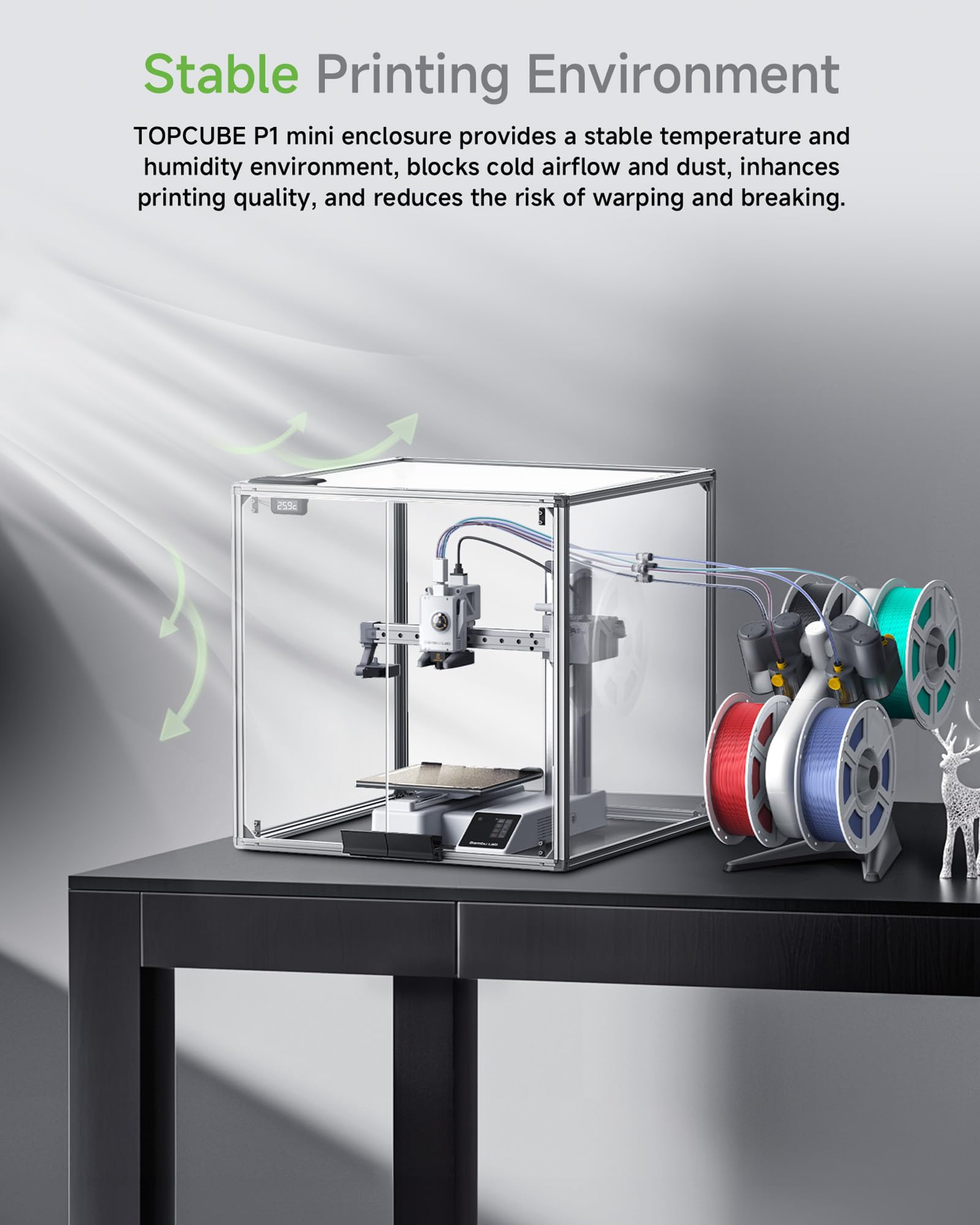 Na bambu lab A1 combo エンクロージャー ノズル付き Amazon.co.jp: Bambu Lab A1コンボ用3Dプリンターエンクロージャ