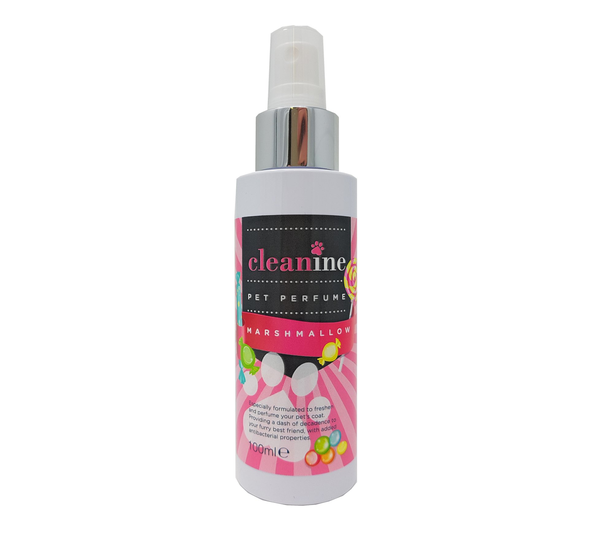 100ml Marshmallow Sweet Pack Pet Perfume From Cleanine Animal Products Professional Dog Cologne Grooming Products (Marshmallow)