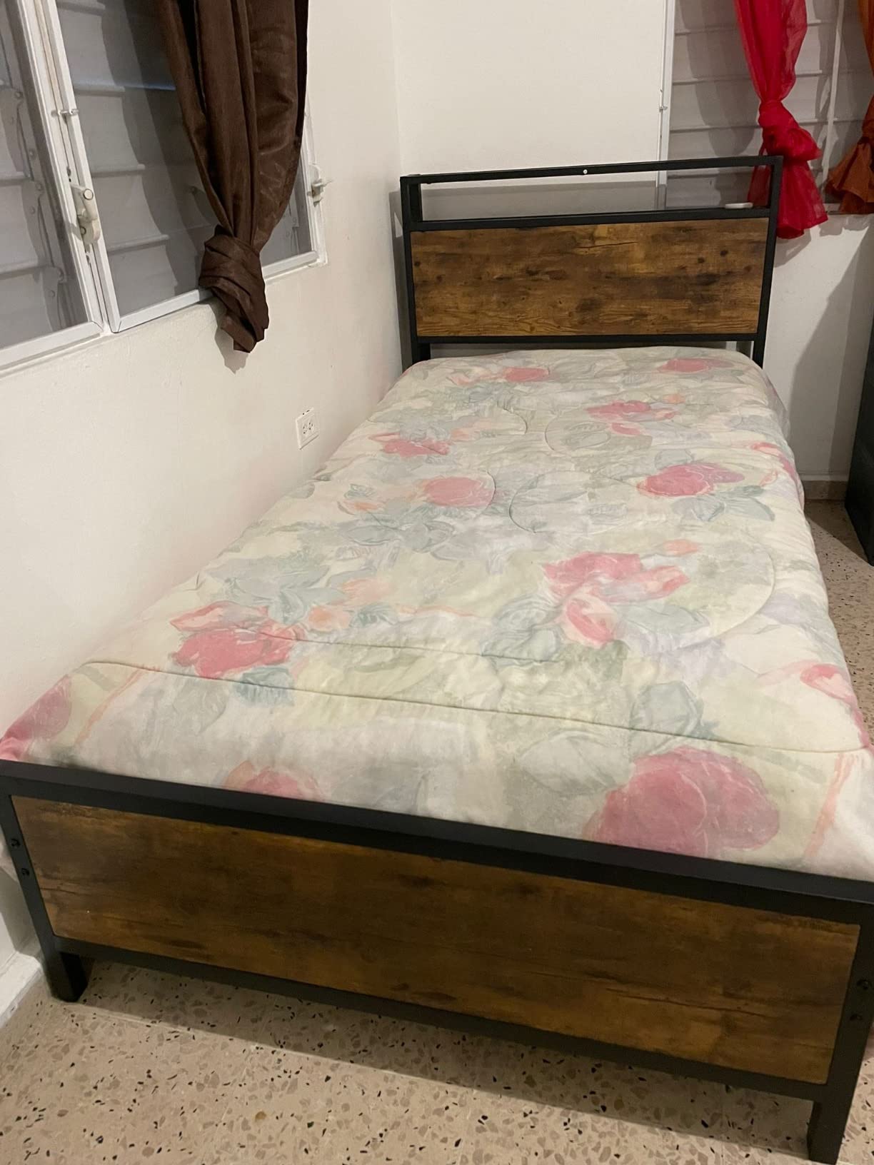 26/mo Finance GAZHOME Twin XL Bed Frame, Platform Bed with 2Tier