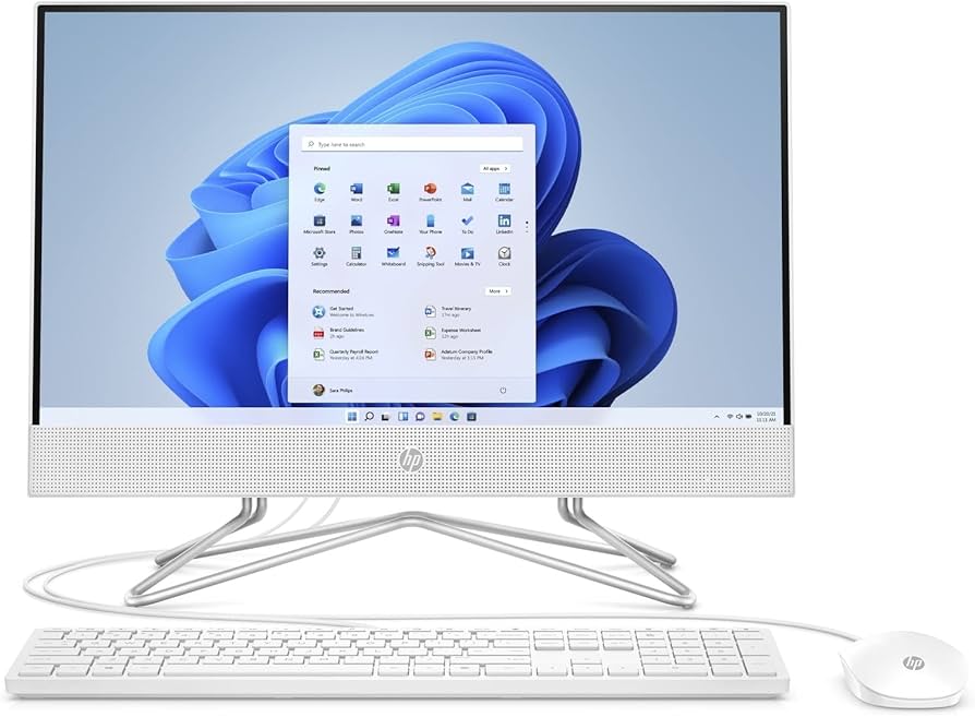 Amazon.com: HP 22-DF 21.5-Inch Full HD WLED All-in-One PC Intel