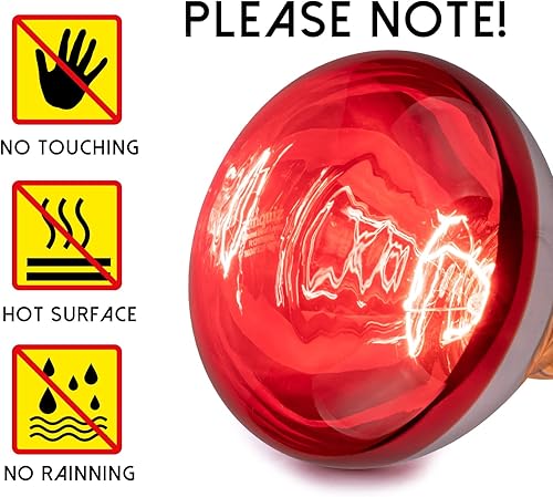 Miniatura 7 de Lámpara de calor incandescente bombilla infrarroja de 250 W bombilla empotrada para terapia para lámparas de calor foco incandescente para bombilla