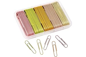 51 PCS Aesthetic Paper Clips: Spruce Up Your Paperwork
