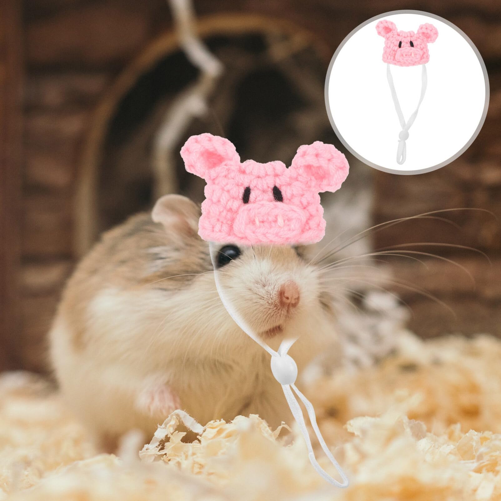 Amazon.co.jp: Ipetboom ミニ7ハムスター7帽子7手7ニット7小さな7動物7