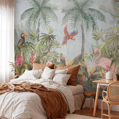 Miniatura 5 de artgeist Mural de pared Selva 118 x 83 pulgadas - Papel tapiz no tejido XXL, decoración de pared de forro polar, impresión fotográfica, diseño de