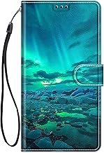 ChoosEU Coque pour Huawei P Smart 2019 / Honor 10 Lite Housse Cuir avec Silicone Etui Portefeuille Antichoc Étui à Rabat et Folio Support Stand Fonction élégant Motif pour Filles Femmes - Feu Vert