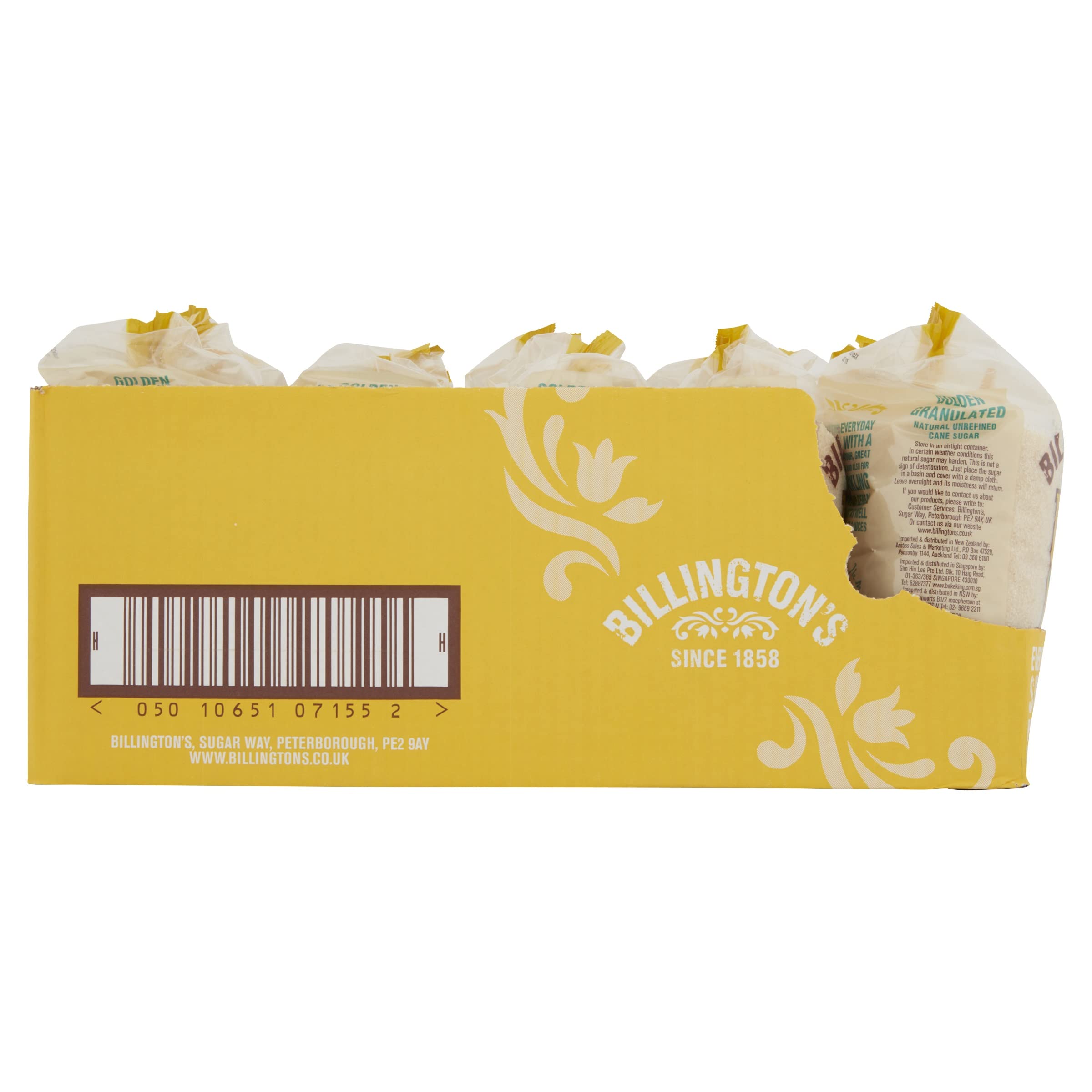 Billingtons Golden Granulat Zucker 1kg (Multipack: 10x1kg)