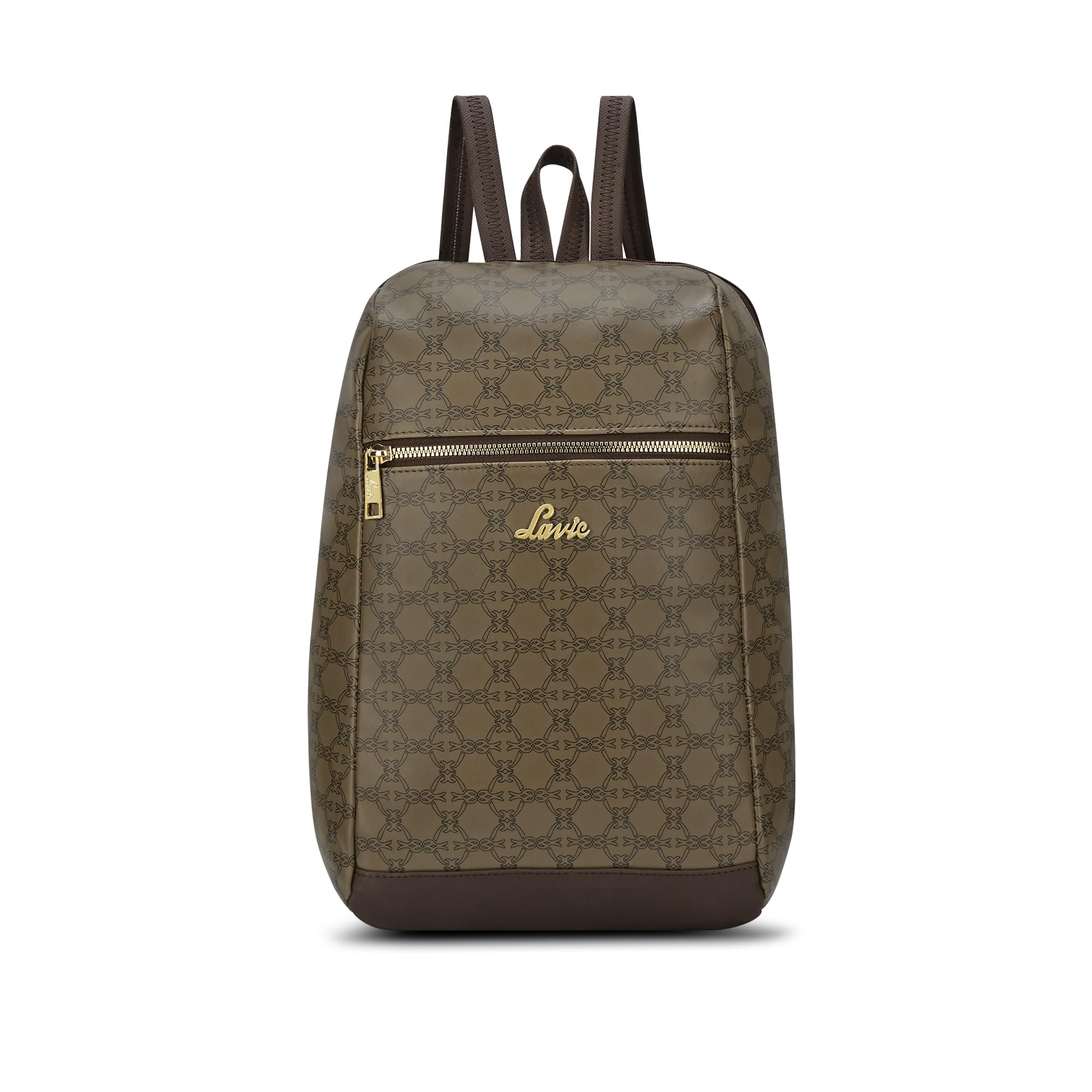 Women's Mono Cobie Monogram Print Fashion Backpack for Women | Fashion Backpack for Work | Ladies purse | Stylish Shoulder Bag | Gift for Women-image-0