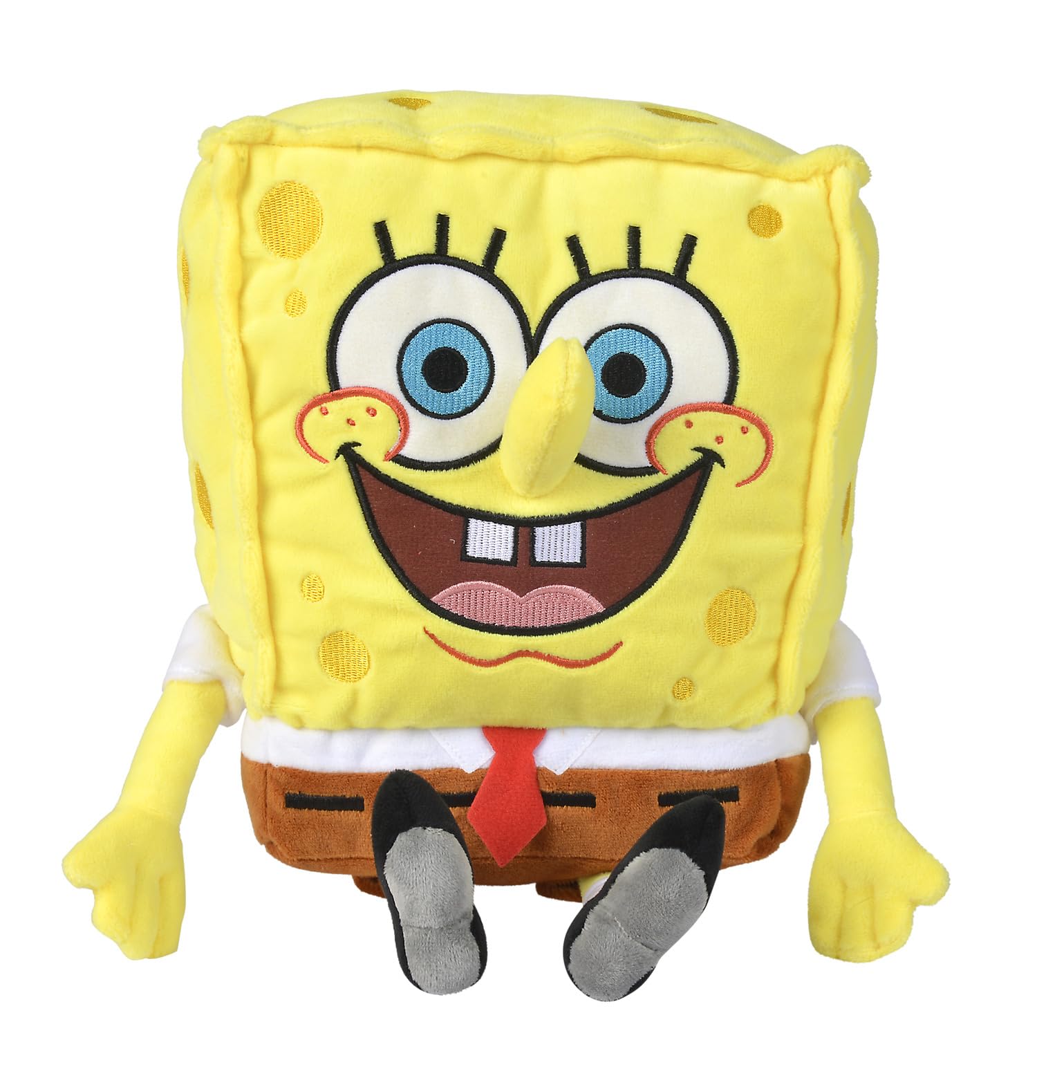 Toys Spongebob Squarepants Plush – Ultra Soft & Cuddly - Kids Toy, Gift for Children, Ages 3+, Yellow, 14 inches (Huggable Collectible)