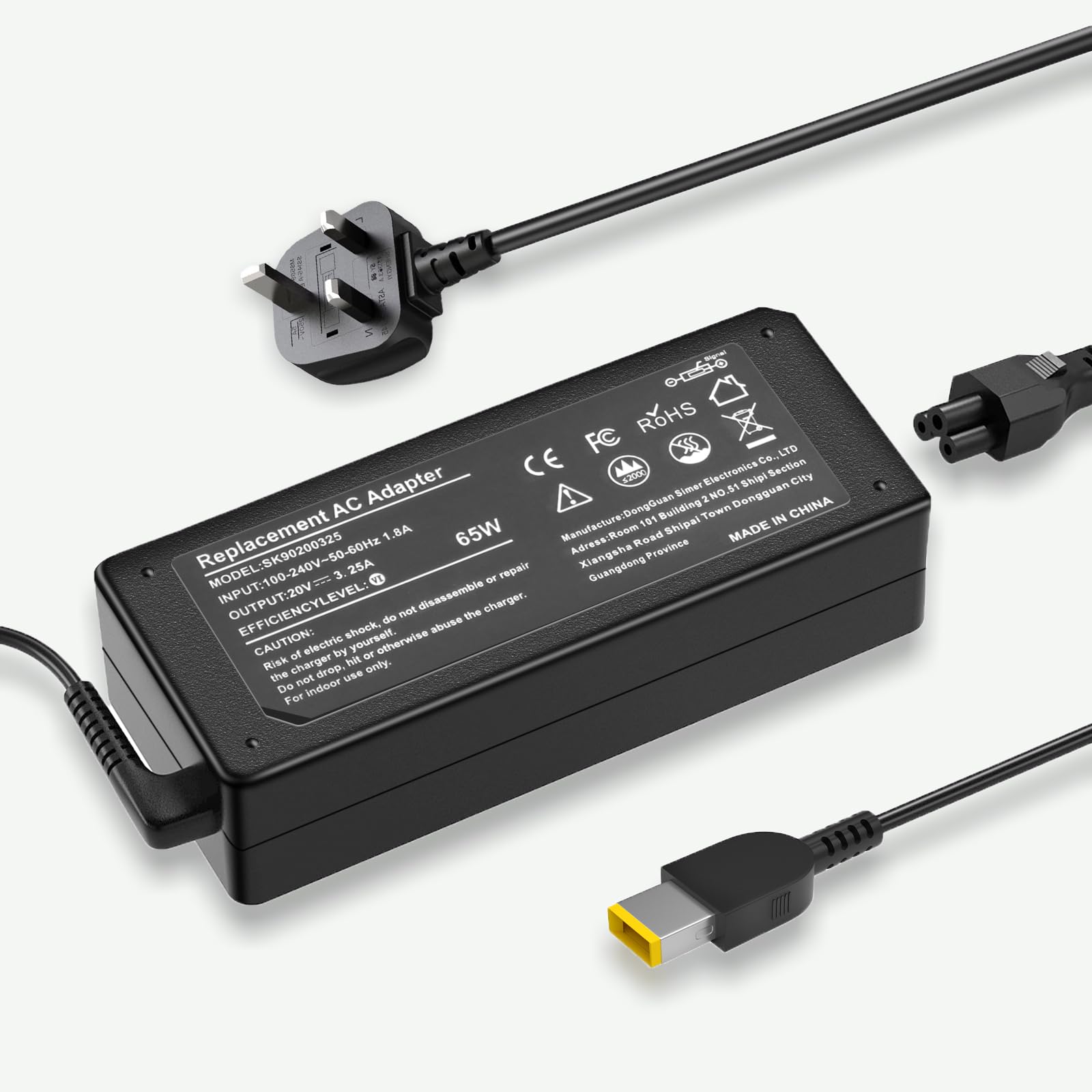 Lenovo Thinkpad için 65W USB Şarj Cihazı T430 T440 T440S T440P T460 T470 T560 T431S S540 B50-30 B50-70 E460 E465 E470 E475 E550 E560 E565 E575 L460 L470 L560 L570 ADLX45NDC3A ADLX45NLC3A ADLX45NCC3A