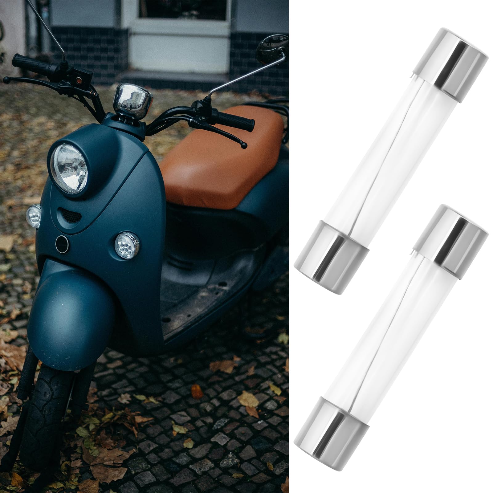EMSea 5pcs 6x30mm Fuse Holder 30A/12v for Motorcycles Electric Vehicles Scooters with Fuse - Image 2
