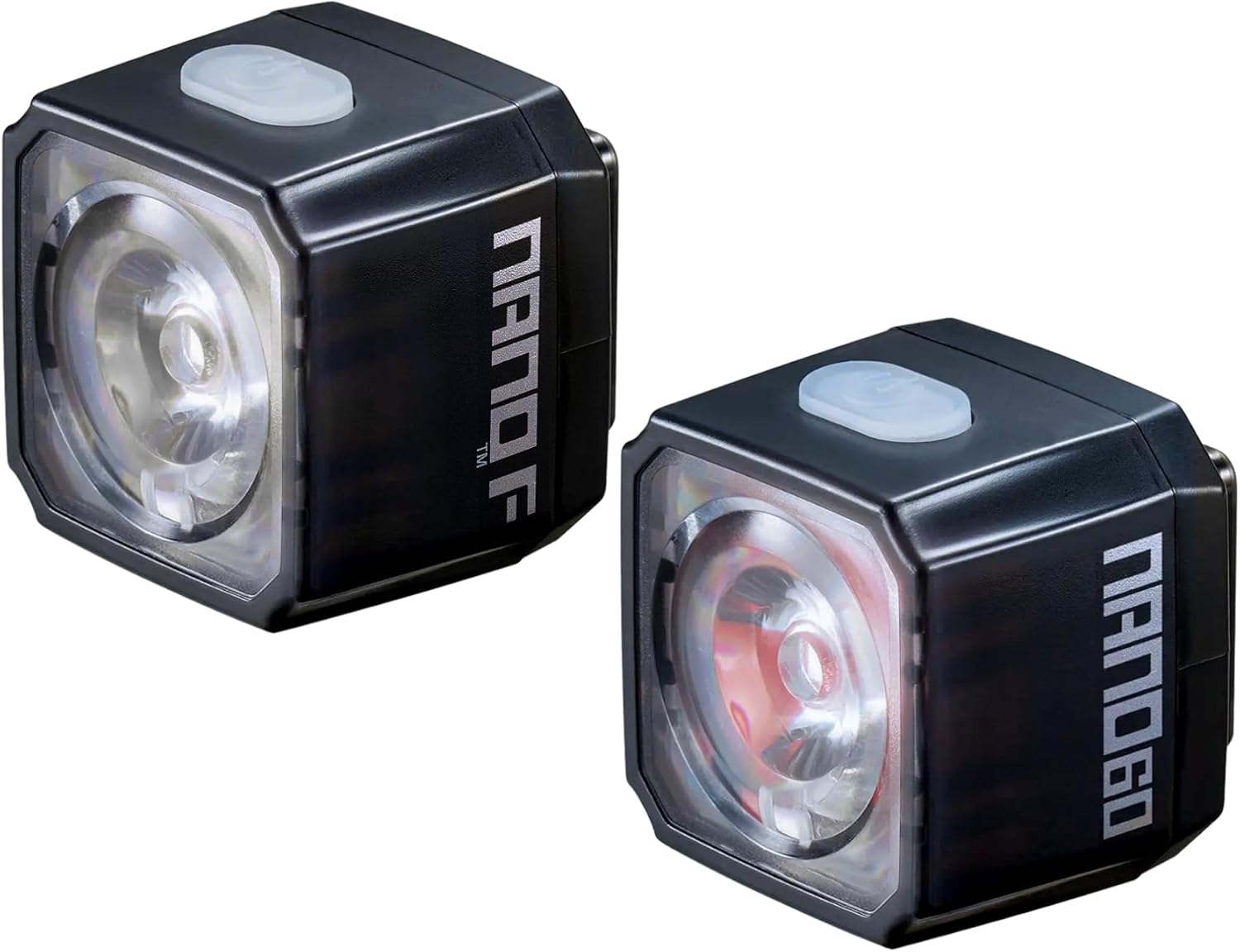 CATEYE Nano Bike Safety Light – IPX4 Waterproof Daytime Visible LED Safety Light, 6 Light Modes, USB-C Rechargeable, Compact Design Fits Road, MTB & Gravel Bikes