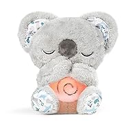 Auby Soothe 'n' Cuddle Koala - Plush Toy with 10 Lullabies - Lights & Rhythmic Breathing Motion