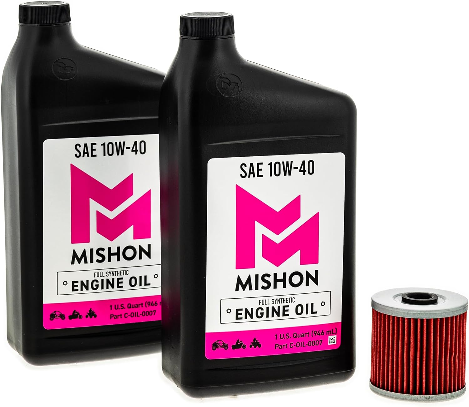 MISHON Engine Oil Change Kit for Bayou Lakota 300 Sport KLF300B KEF300A KEF300B