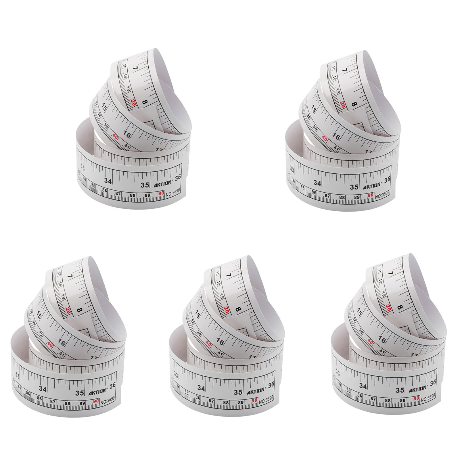 Tsophreniq Adhesive Sewing Measure Tape Fabric Measurement Tape with Centimeter Inch Scale Sewing Machine Measuring Ruler Measuring for