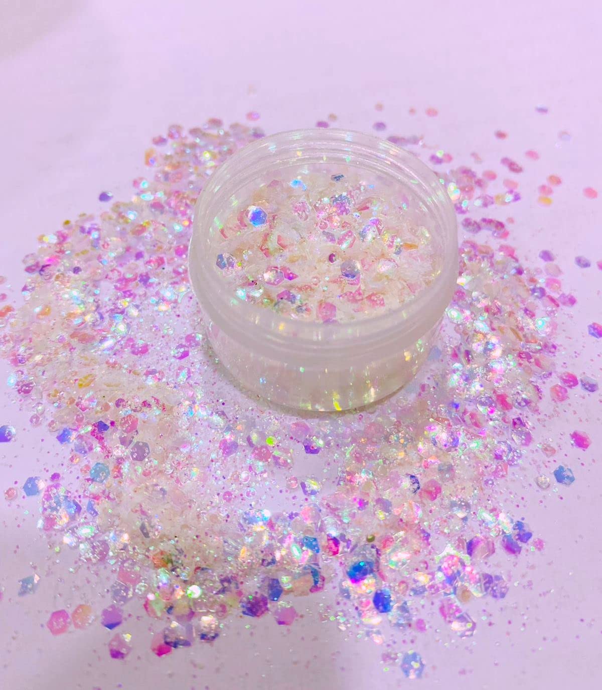 Mahir Chunky Holographic Iridescent Glitter Multi Mix-image-32