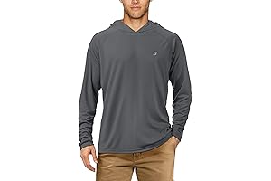 UPF 50+ Fishing Shirts for Men Long Sleeve UV Sun Protection Hoodie...