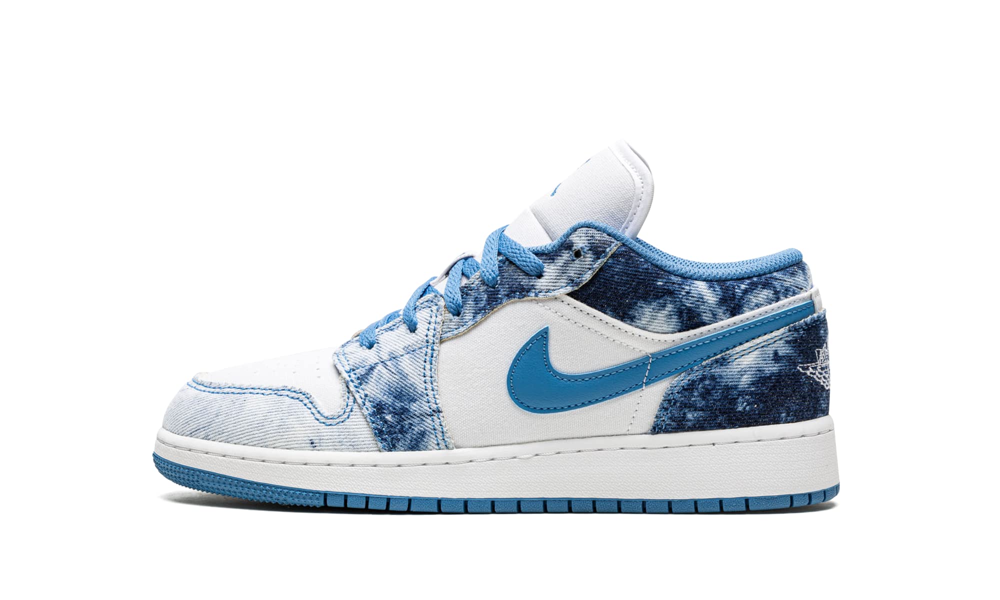 Jordan Youth AIR Jordan 1 Low (GS) DM8947 100 Acid Wash Denim - Size 4Y