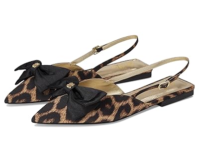 Lilly Pulitzer Brit Leopard Bow Slingback Women