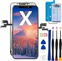 Amazon.co.jp: OFFOF for iPhone X 液晶パネル 画面交換