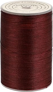 COHEALI Ferramenta De Trança Linha Encerada De Costura De Couro: 0. 45Mm Prática Longa Linha De Costura Para Projetos De Reparação De Sapato De Encadernação De Artesanato De Couro Diy