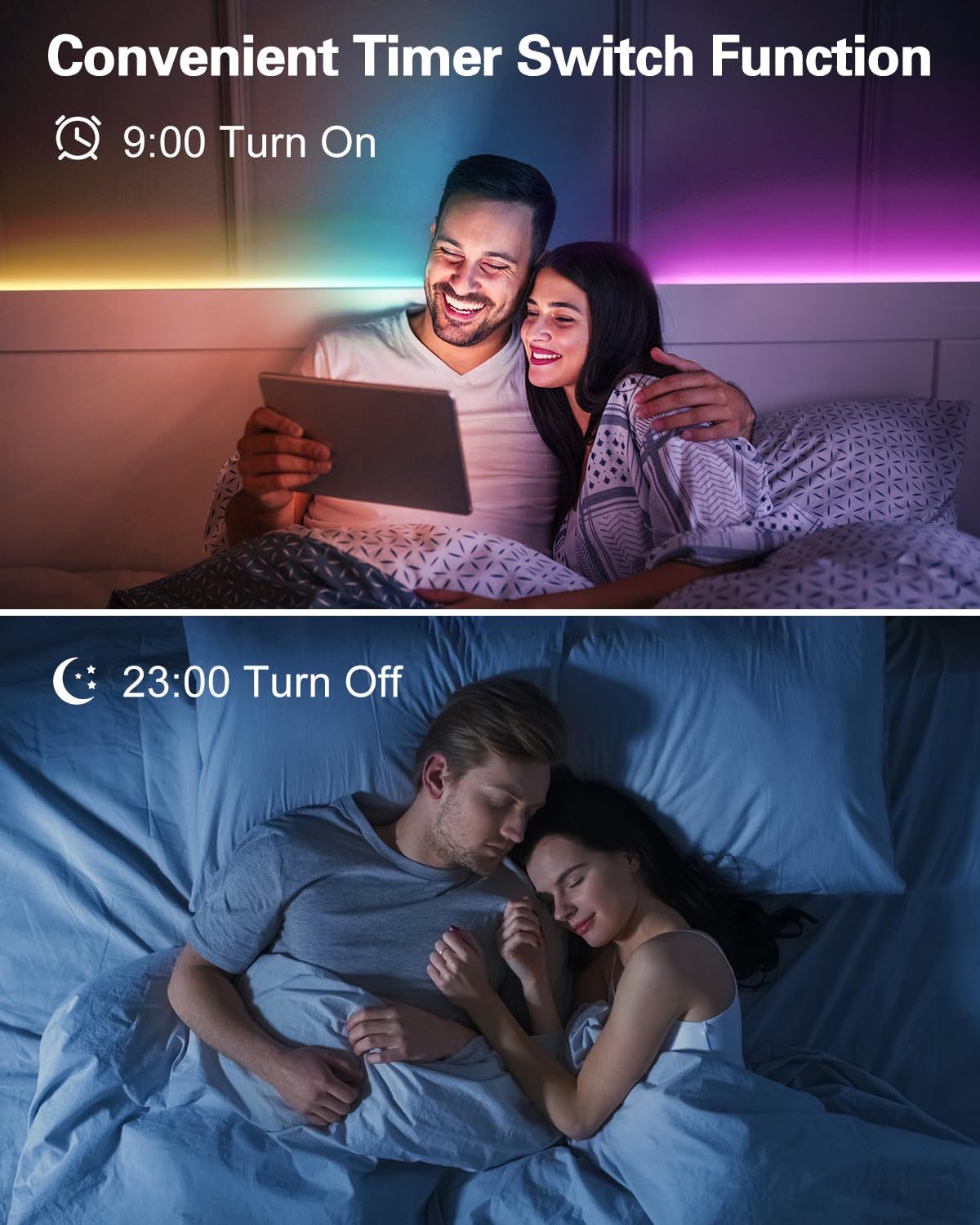 ALITOVE WS2811 RGB IC Neon LED Streife 5M 360° Leuchtende Runde Retikulierte USB Neon Light IP67 APP Steuerbar Musik Sync IR Dimmer für Schlafzimmer Zuhause DIY-Beleuchtung