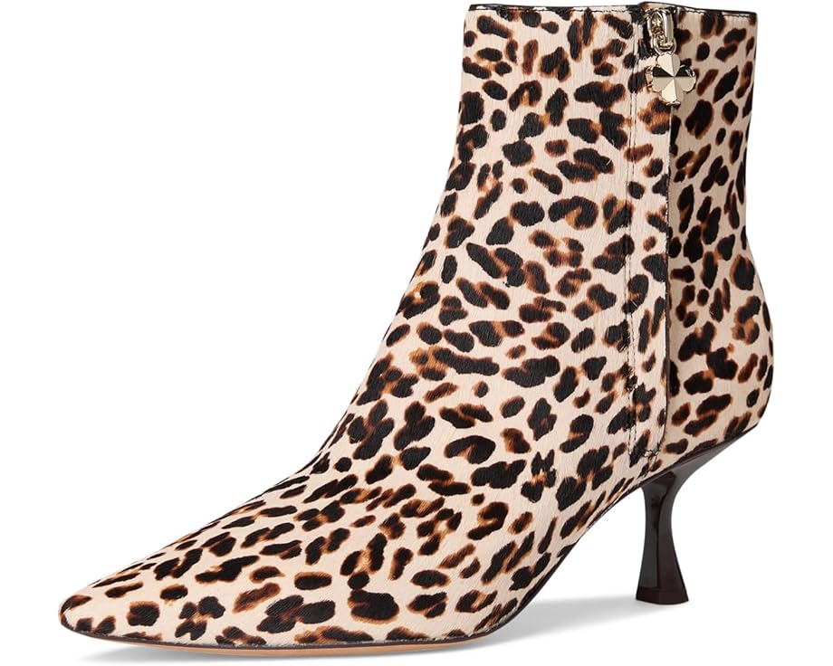 Kate Spade New York Adele Downtown Leopard Haircalf Bootie - Front View