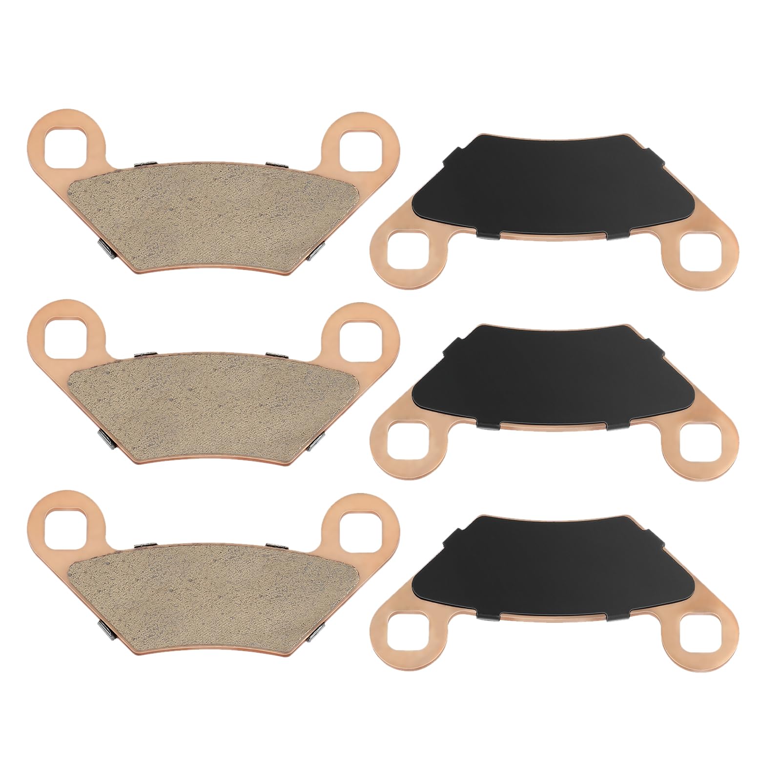 Vordere und Hintere Bremsbeläge Sinter für Polaris Sportsman 300/400 / 450/500 / 550/570 / 800/850 / ETX Scrambler 850 Predator Outlaw 500 Hawkeye