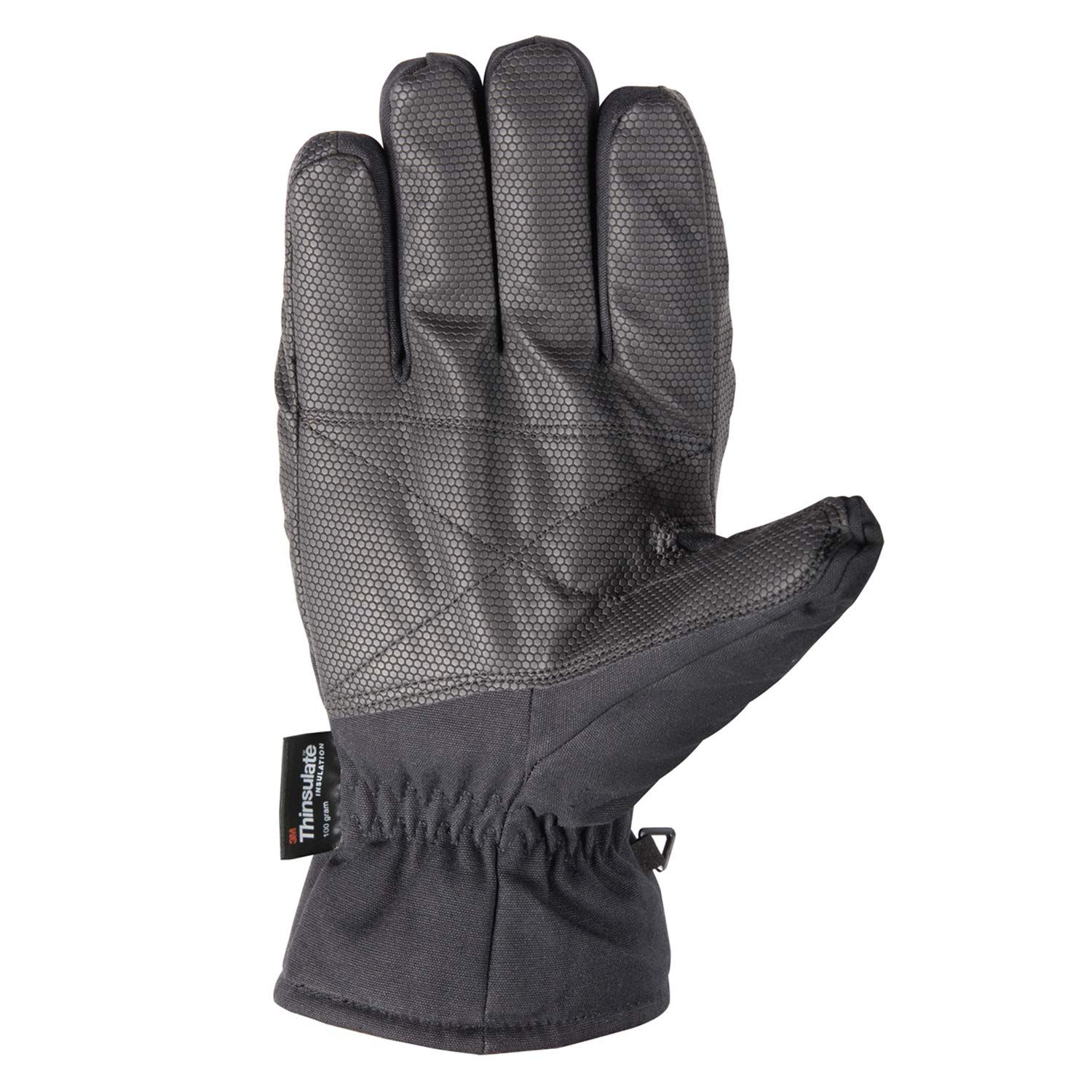 Wells Lamont clima frío guantes de trabajo, térmica tela de pato