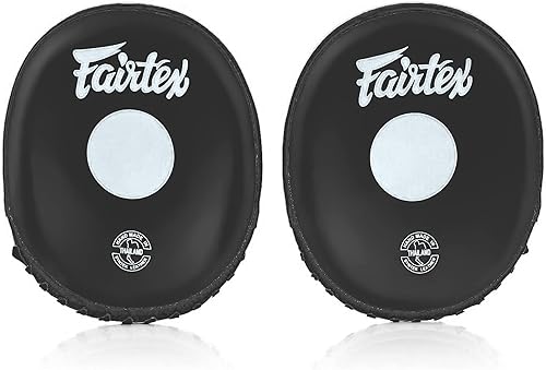 Fairtex FMV15 Cuved Muay Thai Boxeo Focus Punch Mitts (par)
