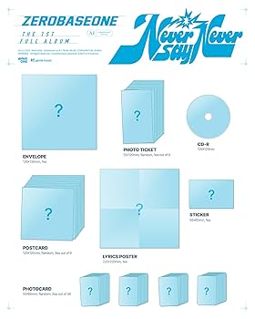 Amazon.co.jp: ZEROBASEONE ZB1 NEVER SAY NEVER 1st Album Full